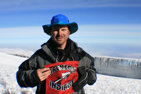 In the summer of 2008, Brad and his father climbed Mount Kilimanjaro in Tanzania, Africa.